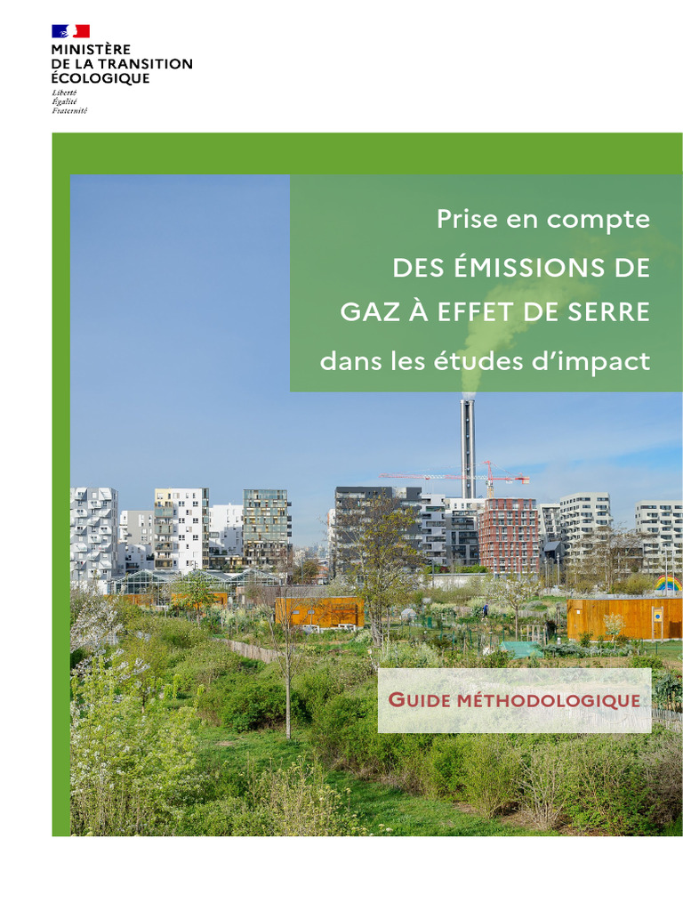 Guide méthodologique sur les GES et impact | PDF | Gaz à effet de serre ...