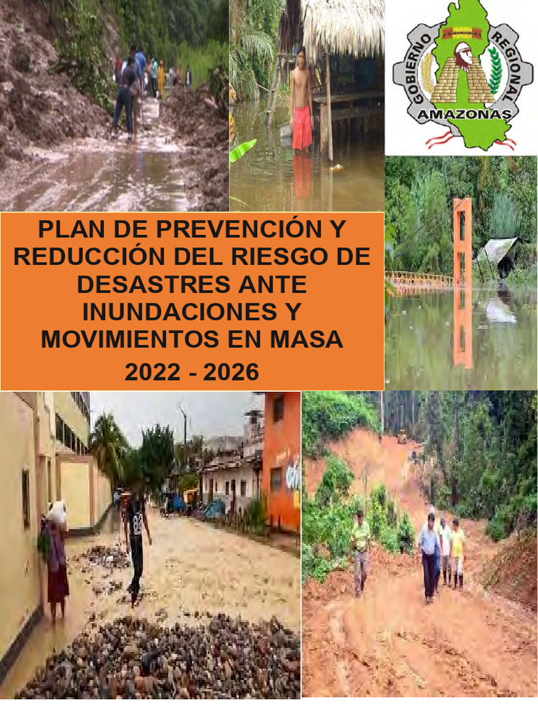 Plan de Prevención y Reducción de Riesgo de Desastres 2022-2026 PDF ...