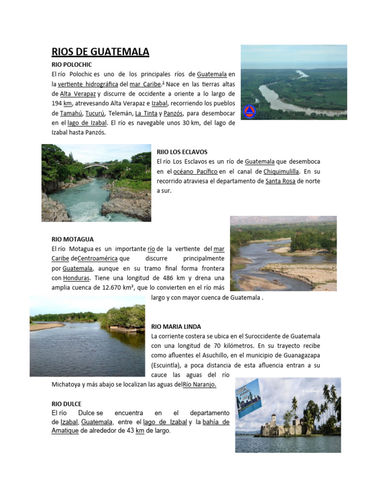 RIOS DE GUATEMALA | Descargar gratis PDF | Contabilidad | Ciencias de ...
