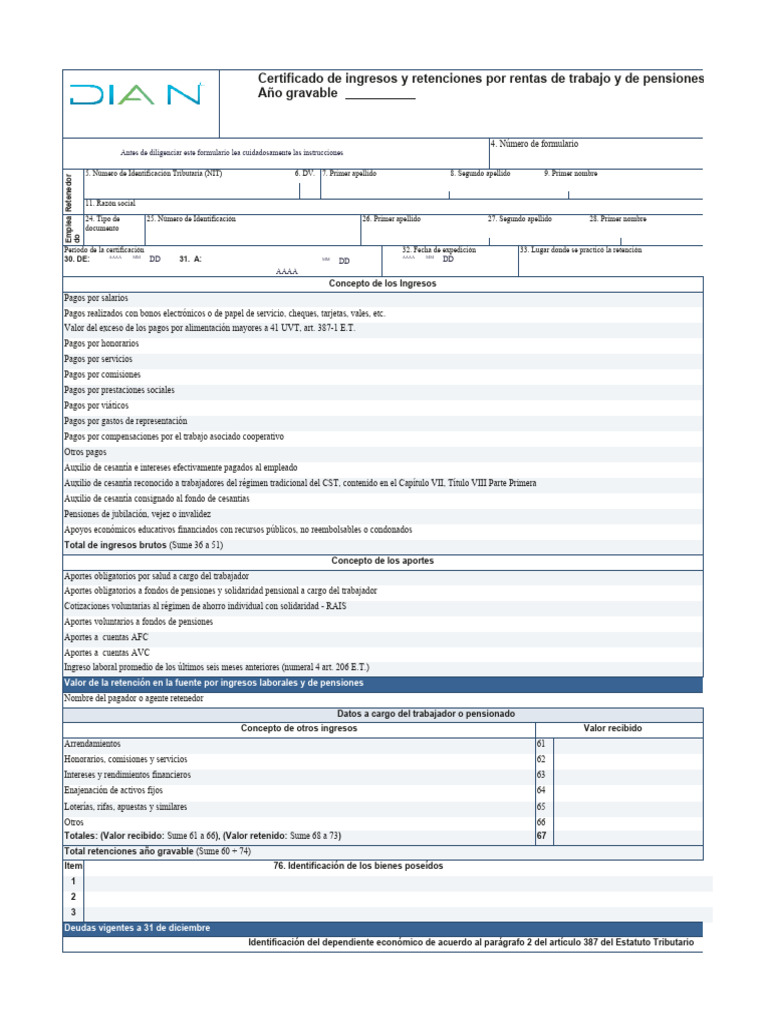 Formulario 220 2024 | PDF | Documento de identidad | Salario