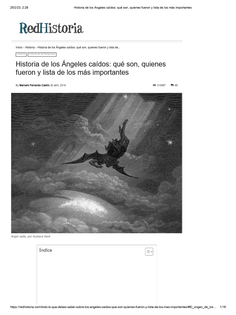 Angeles Caídos | PDF | Libro de Enoc | Vigilante (ángel), image size:768x1024