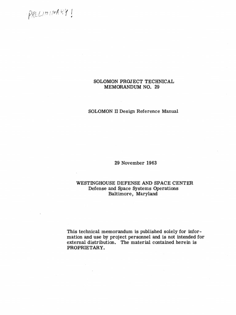 SOLOMON II Design Reference Manual | PDF | Electronic Circuits | Input ...