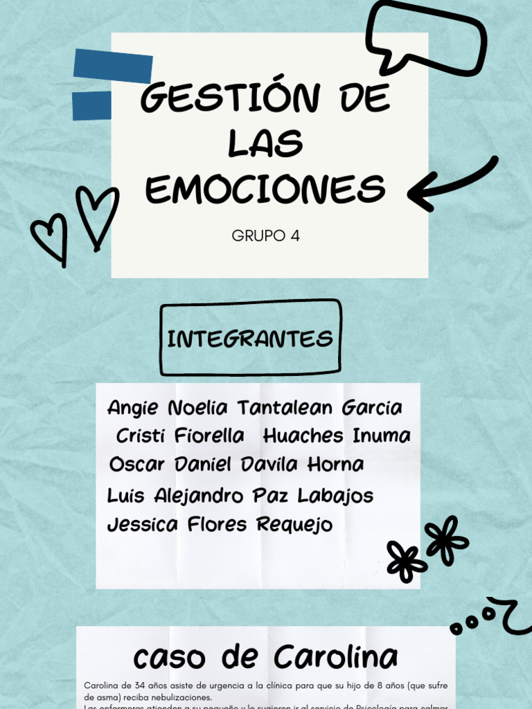 Gestion de Las Emociones | PDF | Ansiedad | Depresión (estado de ánimo)