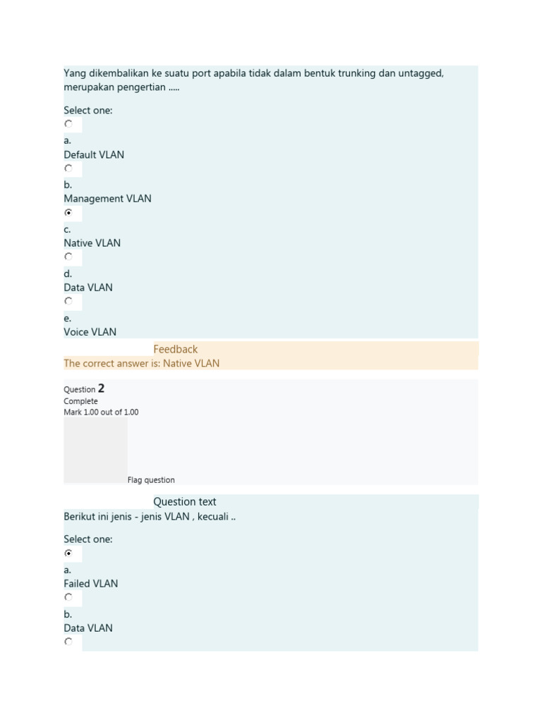 Pengertian dan Jenis-Jenis VLAN dalam Jaringan | PDF