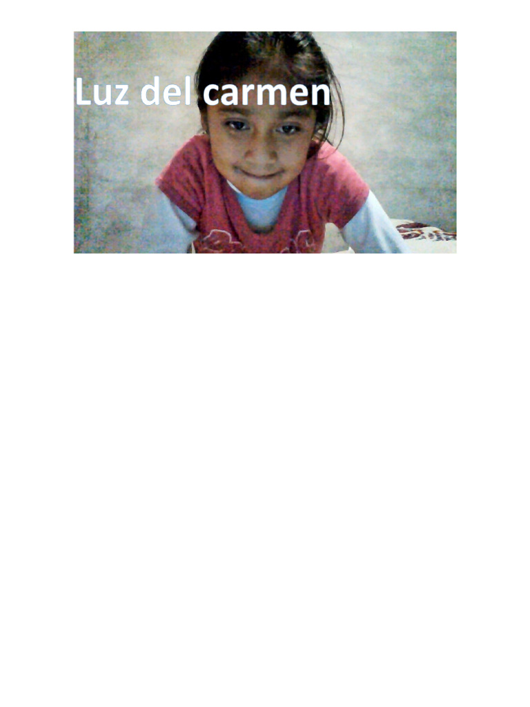 Luz Del Carmen | PDF
