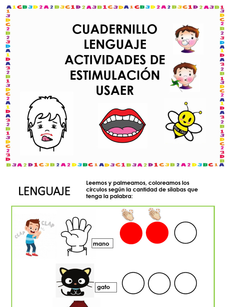 Actividades de Lenguaje para Preescolar | PDF | Alimentos | Cocina