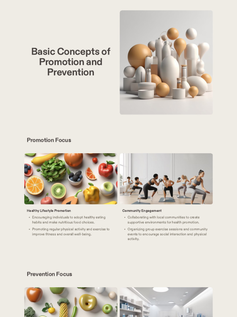 Health Promotion and Prevention Strategies | PDF | Preventive ...