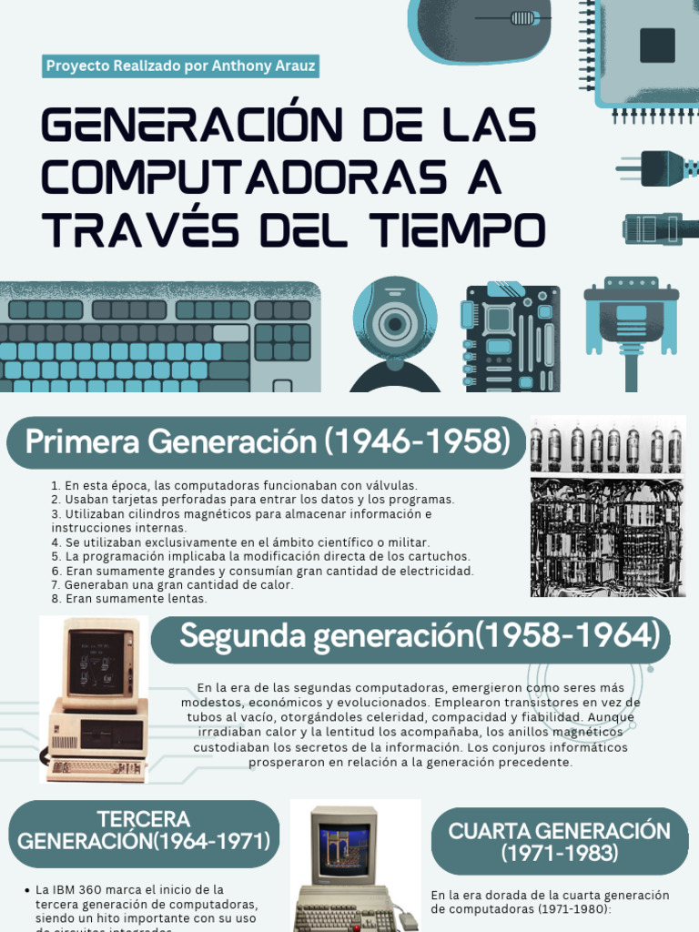 Evolución de las Computadoras | PDF | Hardware de la computadora ...