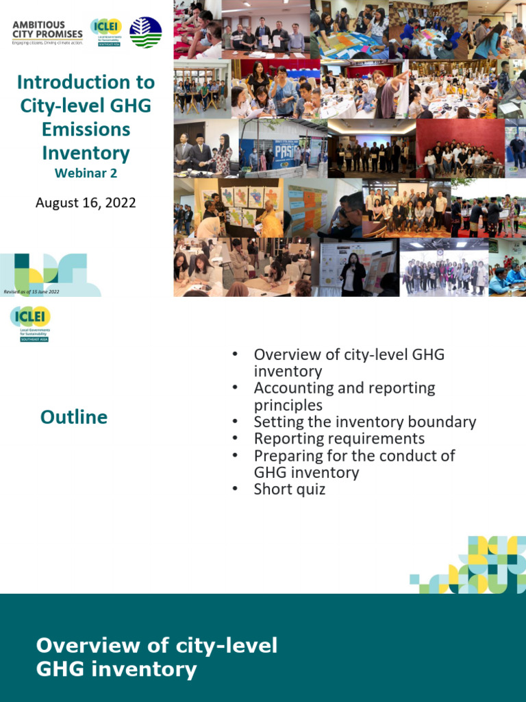 Overview of GHG Inventory | PDF | Greenhouse Gas | Natural Environment