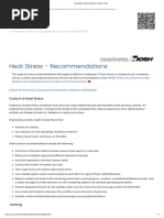 Army Work/Rest Cycle for Heat Stress | PDF | Science & Mathematics ...