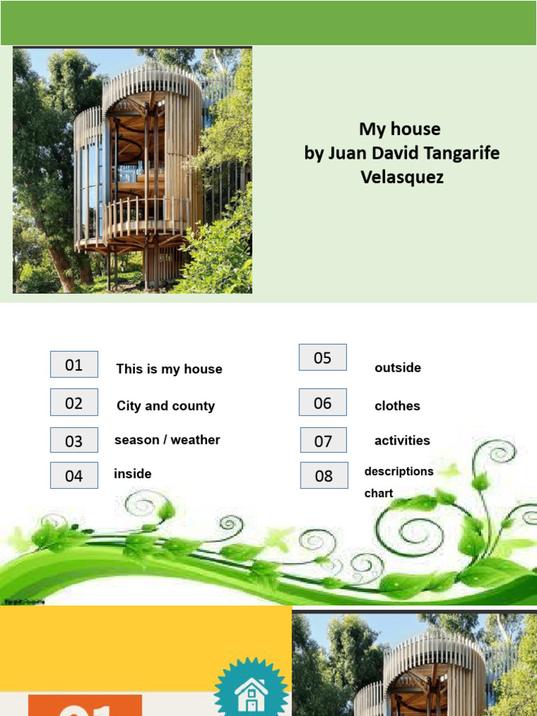 My Tree House JUAN DAVID TANGARIFE 8 | PDF