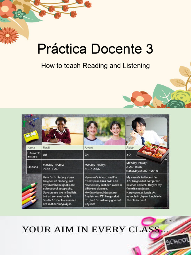 How To Teach Reading and Listening | PDF | Career & Growth