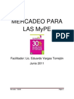 Mercadeo para Las Mype