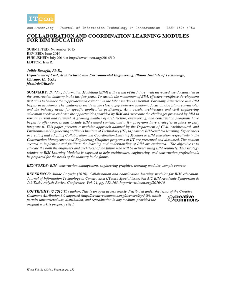 Collaboration and Coordination Learning | PDF | Building Information ...
