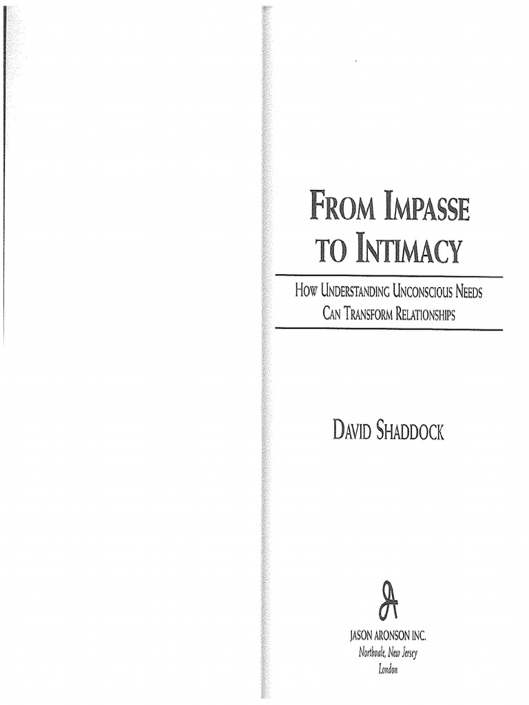 Shaddock (1998) CH 1 Why Love Is Blind | PDF