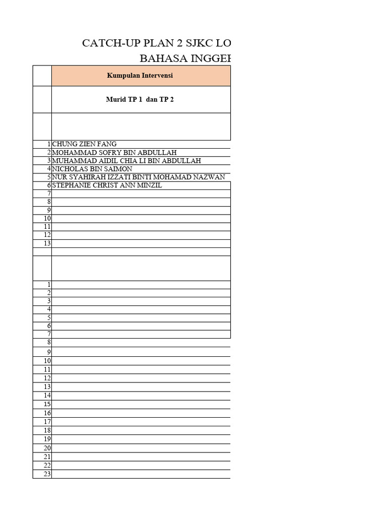 Year 3 English Catch Up Plan Pdf Grammar Language Mechanics