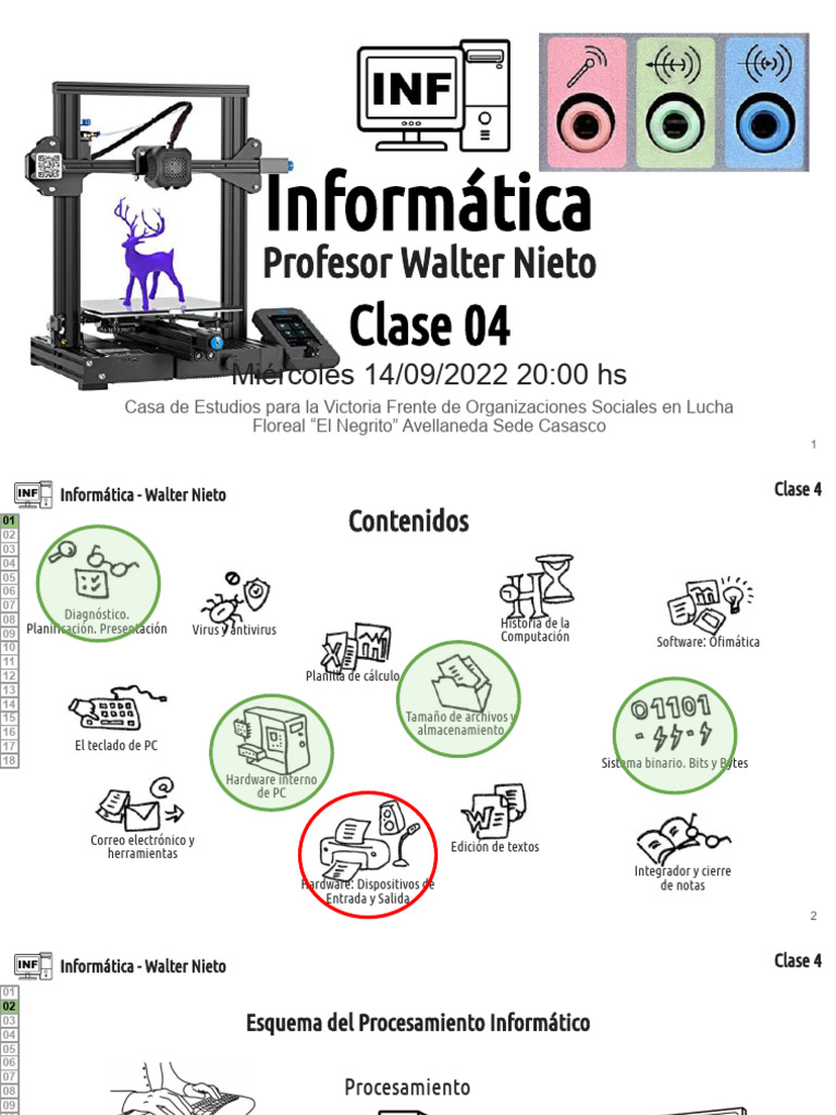 Hardware y Software en Informática 3 | PDF | Hardware de la computadora ...