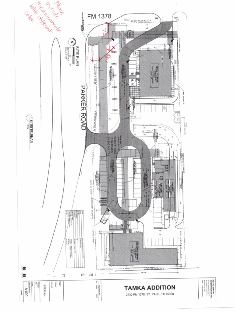ST Paul - Site Plan | PDF