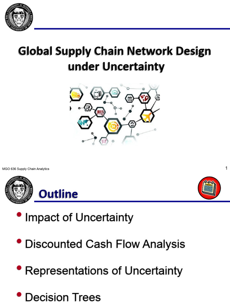 Supply Chain Network Design Uncertainty | PDF | Discounted Cash Flow ...