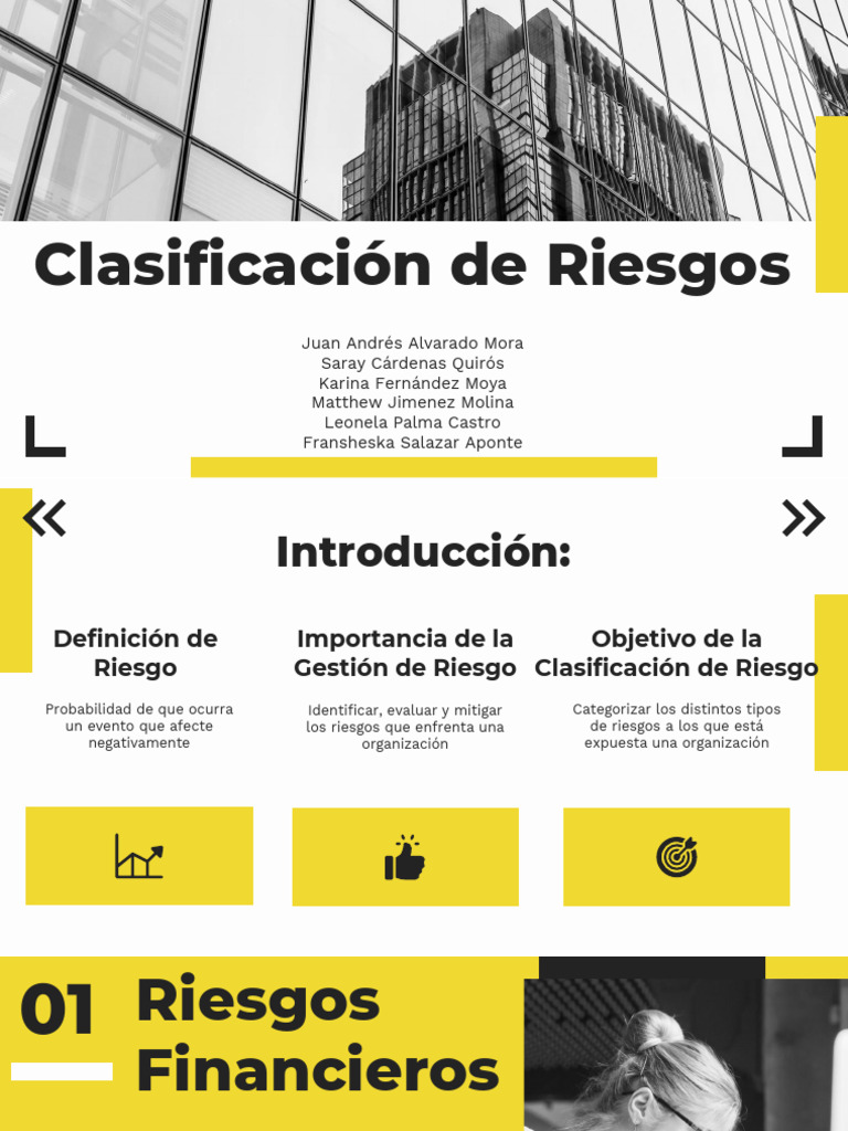 Clasificación y Tipos de Riesgos Empresariales | PDF | Aprendizaje ...