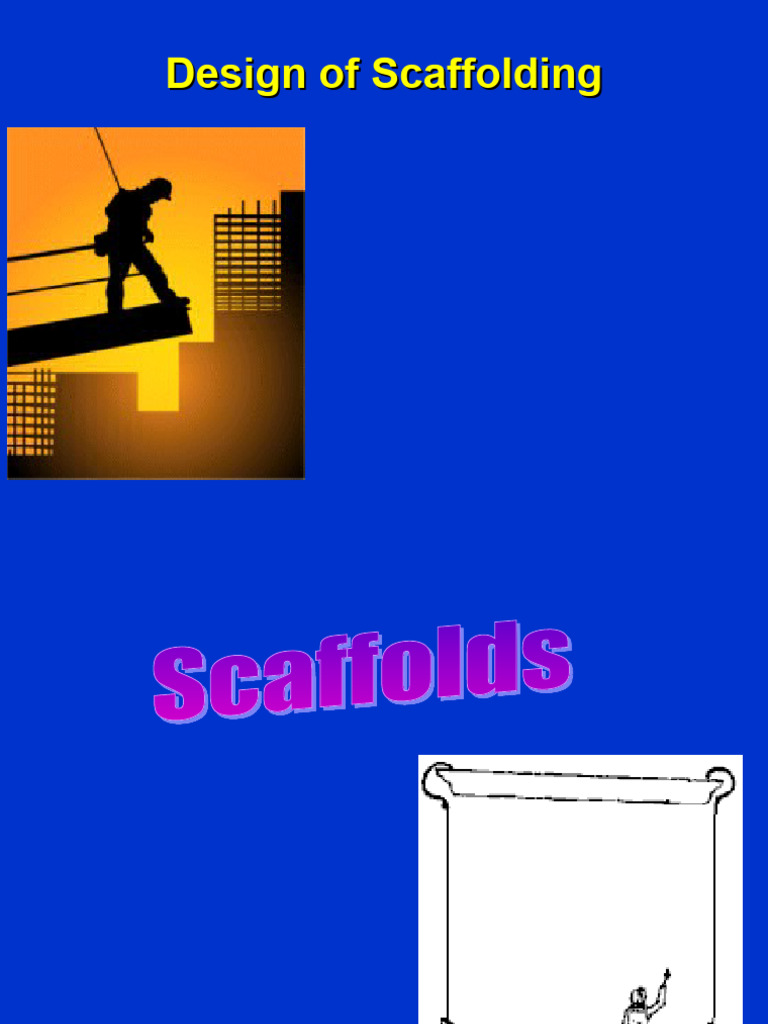 Scaffolding Design Guidelines and Standards | PDF | Scaffolding | Pipe ...