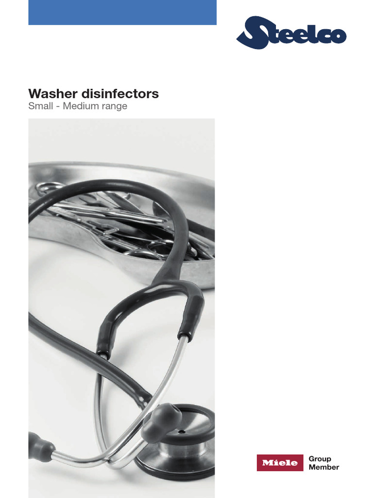 Steelco Washer Disinfectors Overview | PDF | Washing Machine | Water