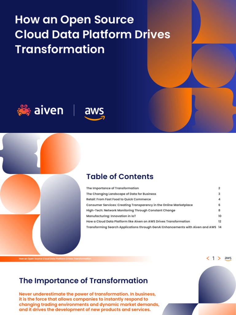 Aiven: Transforming Data for Business | PDF | Internet Of Things ...