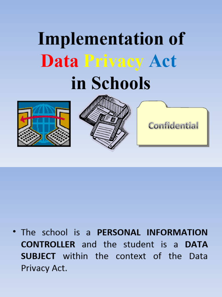 Implementation of in Schools: Privacy | PDF | Information | Consent