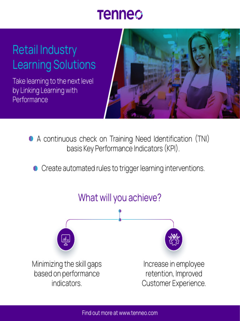 Retail Learning Solutions for KPIs | PDF