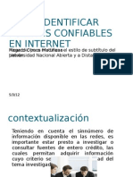 Fuentes Confiables en Internet