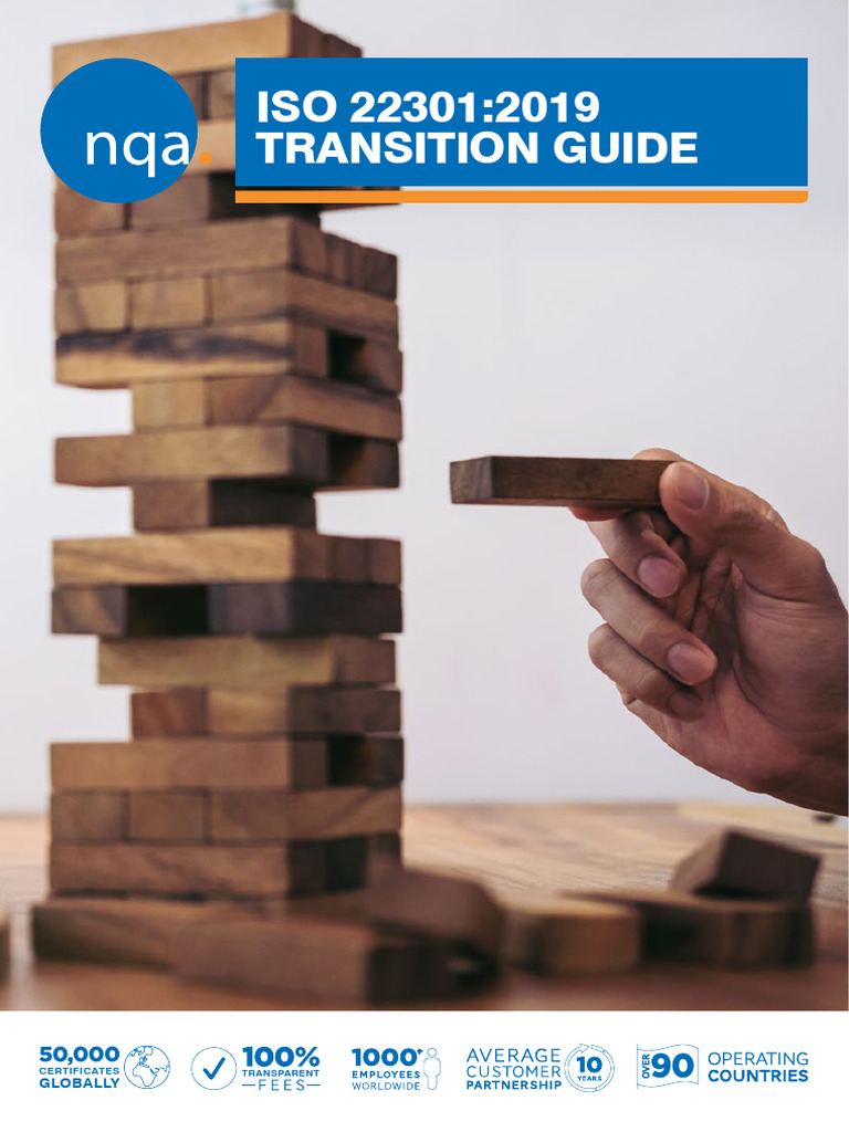 NQA ISO 22301 Transition Gap Guide1 | PDF | Risk | Evaluation