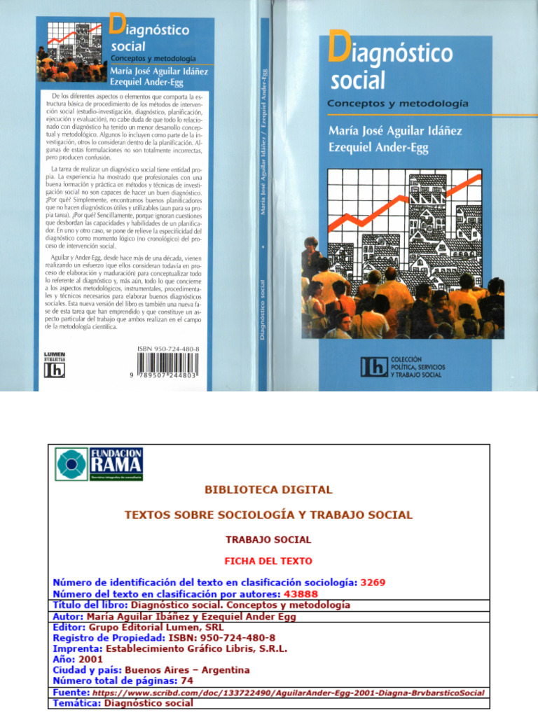 3269. Diagnostico Social. Conceptos … Aguilar y Ander | Descargar ...