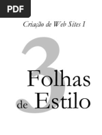  Folhas de Estilo - CSS