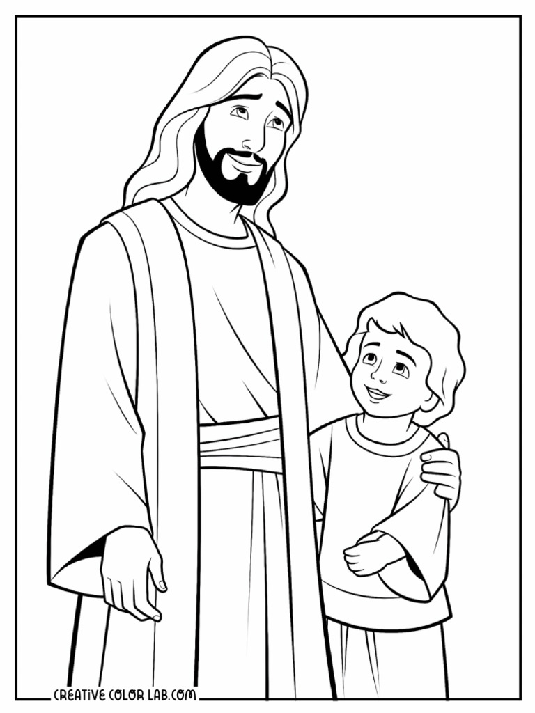 Jesus Coloring Book | PDF
