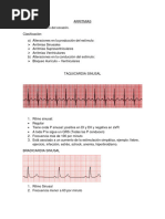 Tipos de Ritmos en Electrocardiograma | PDF