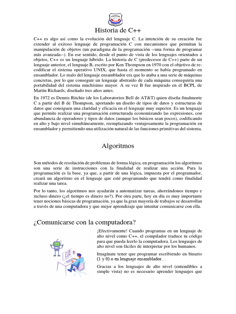 Teoría de C++ | PDF | C ++ | Biblioteca (informática)