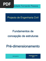 Pre-Dimensionamento UFP Sebenta