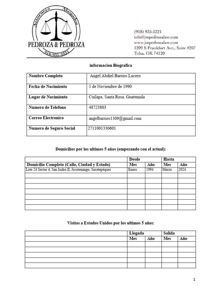 DS-160 Questionnaire (Fillable) - 240308 - 111127 | PDF | Instituciones ...