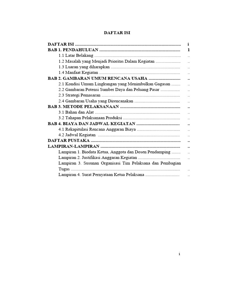 Template Proposal Usaha | PDF | Karier & Perkembangan | Bisnis