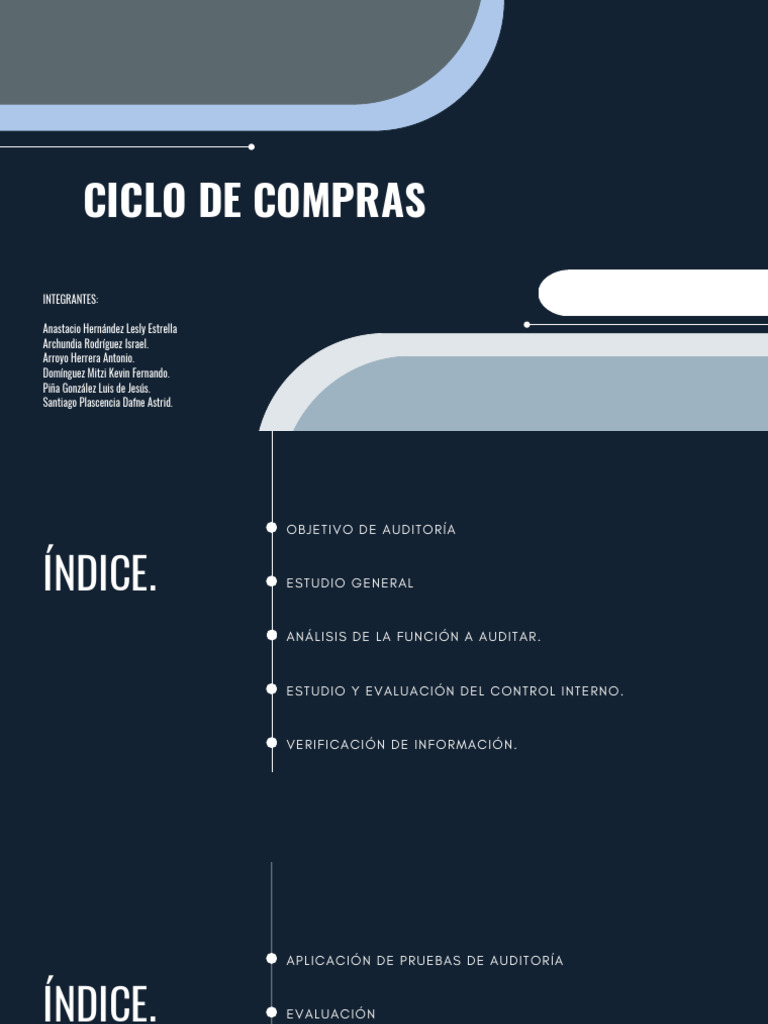 Ciclo de Compras Auditoria Op | PDF | Business | Auditoría