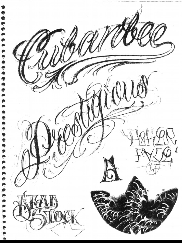 BJ Betts Lettering Guide #3 | PDF