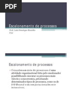 Escalonamento de processos