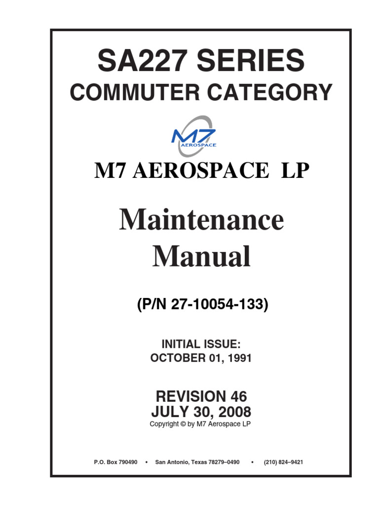 Amm Sa227 | PDF | Pump | Landing Gear