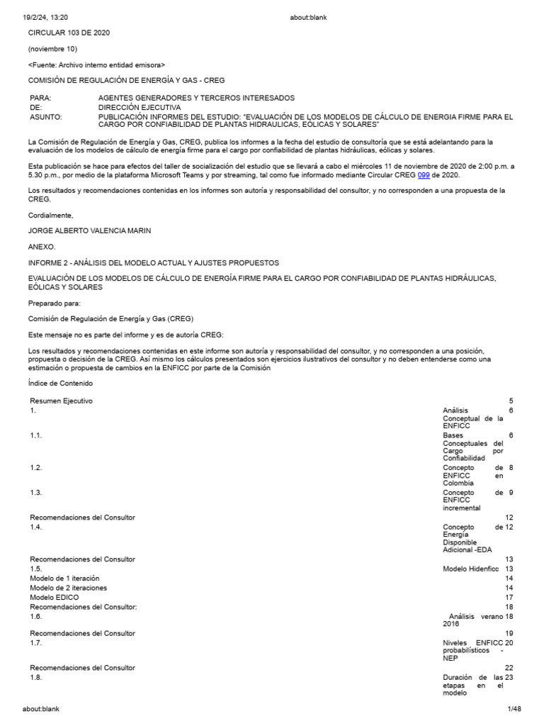 CREG PDF Mercado econom a Ecuaciones