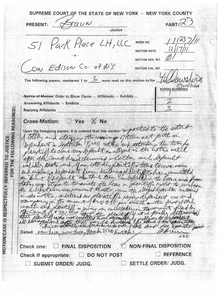 Yellowstone Injunction Case Analysis | PDF | Lease | Leasehold Estate