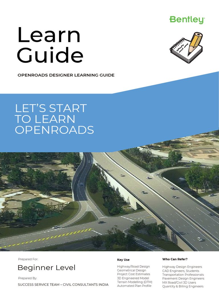 Openroads Designer Learn Guide Pdf 3 D Computer Graphics 64 Bit