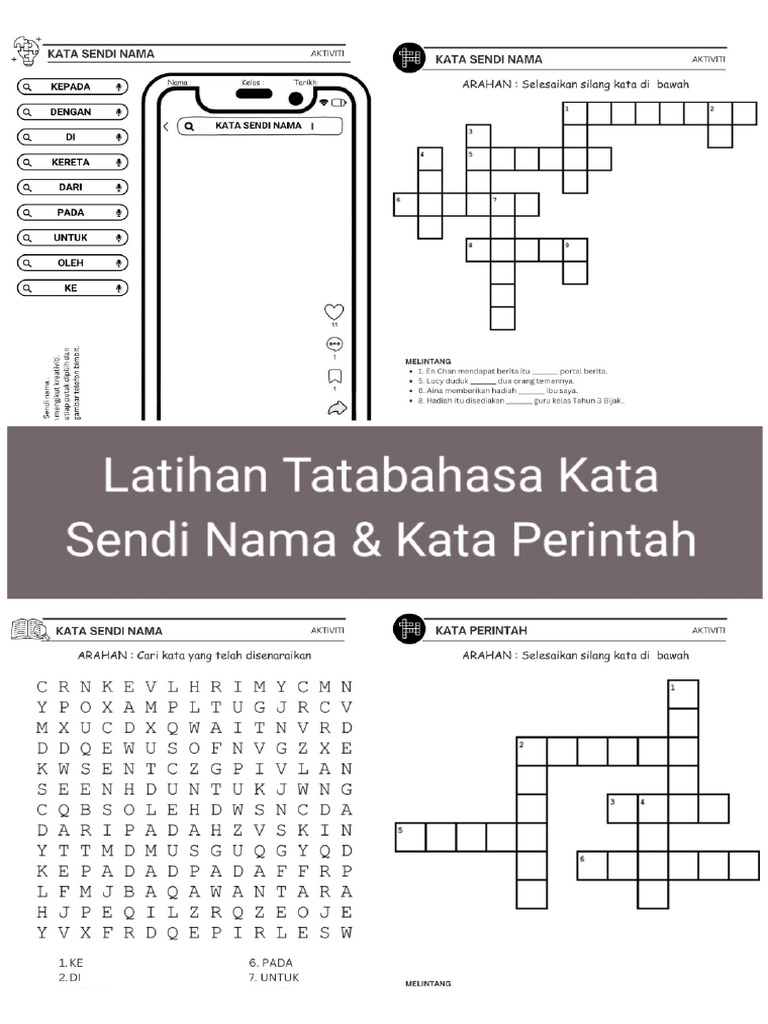 Latihan tatabahasa sendi nama perintah pdf