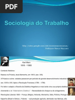 Economia Do Trabalho e Sociologia Do Trabalho Aula5