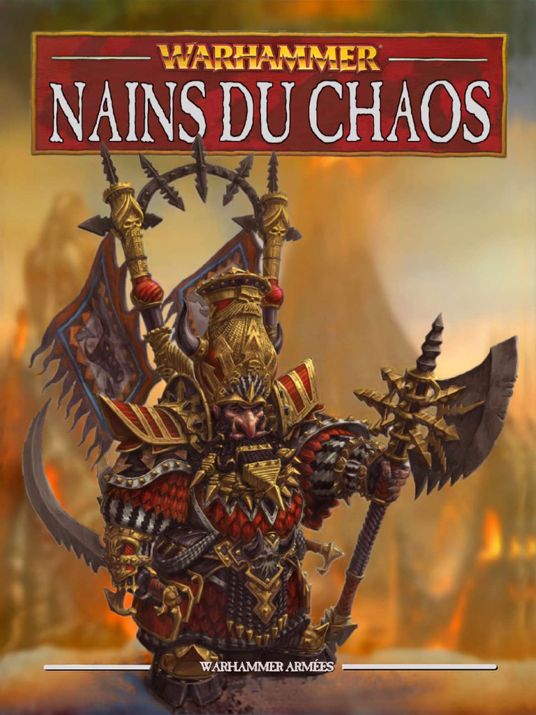 Livre D Armée Guerriers Du Chaos V8 Pdf Nain Du Chaos V8 (Sources Officielles) | PDF | Peuples de Warcraft | Orque  (Terre du Milieu)