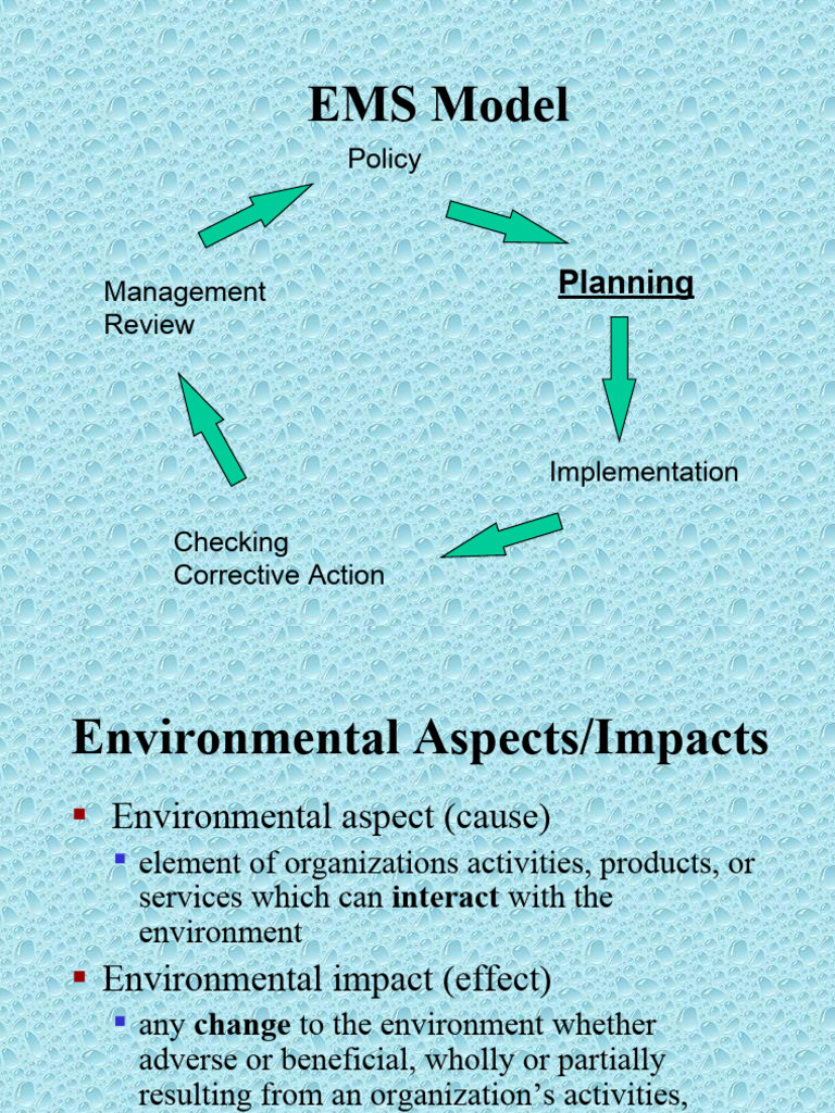 Environmental Aspects and Impacts Analysis | PDF | Waste | Waste Management